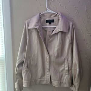 Women's Shimmery Beige Jacket